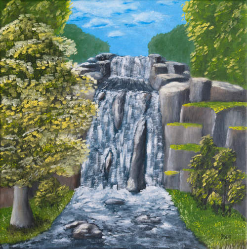 forest-waterfall